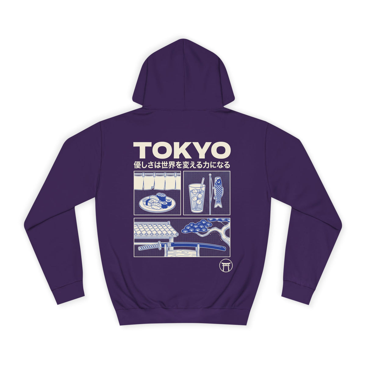 Rippwiller Tokyo Blue Night Hoodie