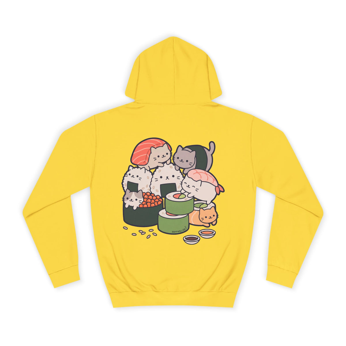 Rippwiller Sushi Cats Hoodie