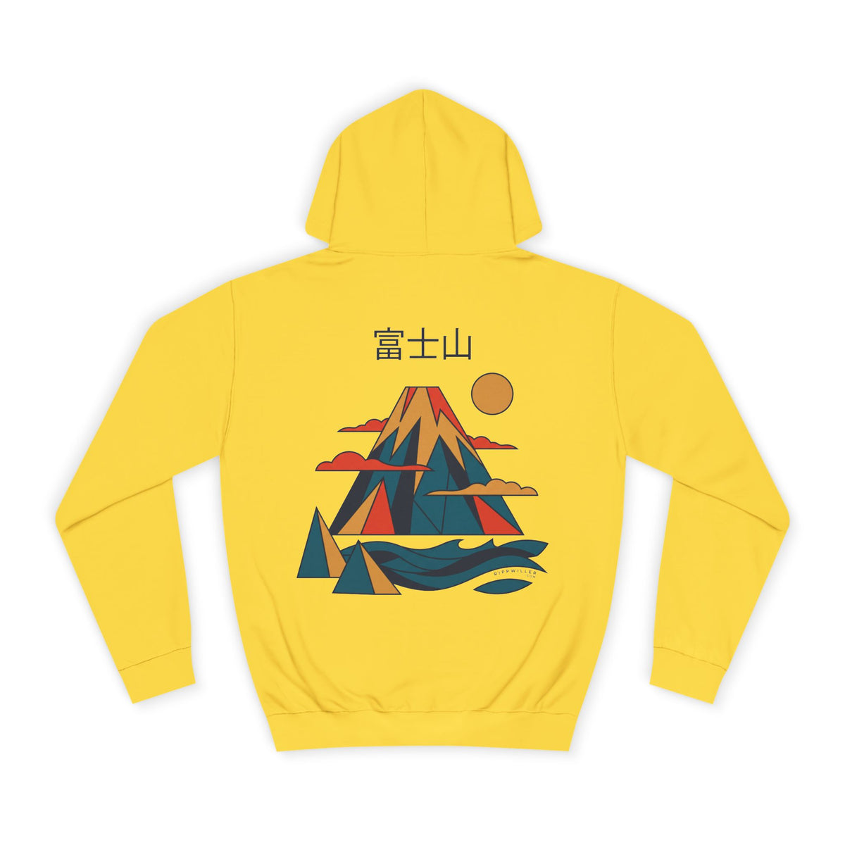 Rippwiller Fuji Poster Hoodie