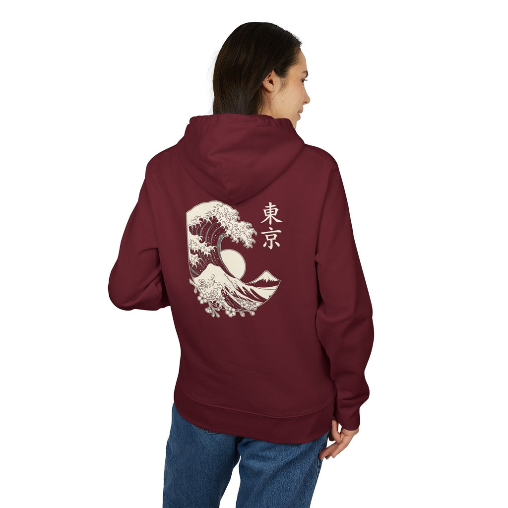 Rippwiller Great Wave Night Hoodie