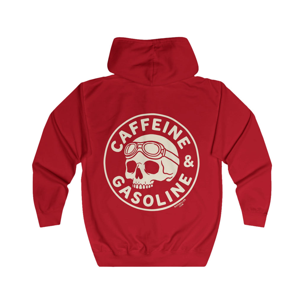 Rippwiller Caffeine and Gasoline Night Zip Hoodie