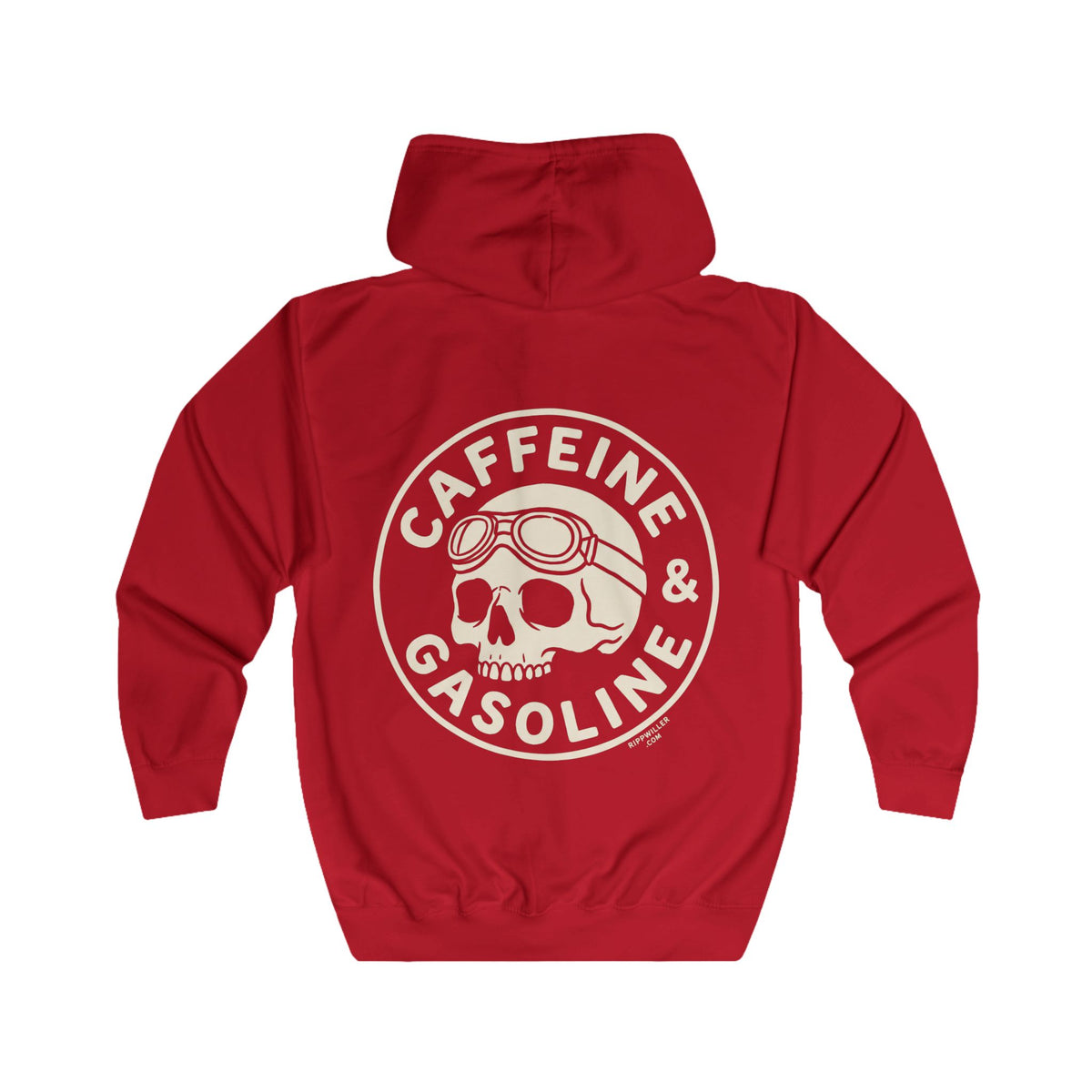 Rippwiller Caffeine and Gasoline Night Zip Hoodie