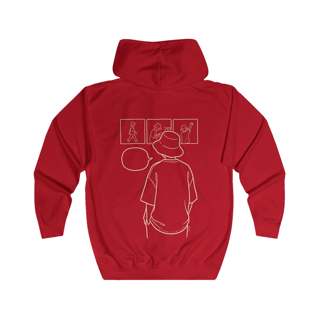 Rippwiller Bucket Kid Night Zip Hoodie