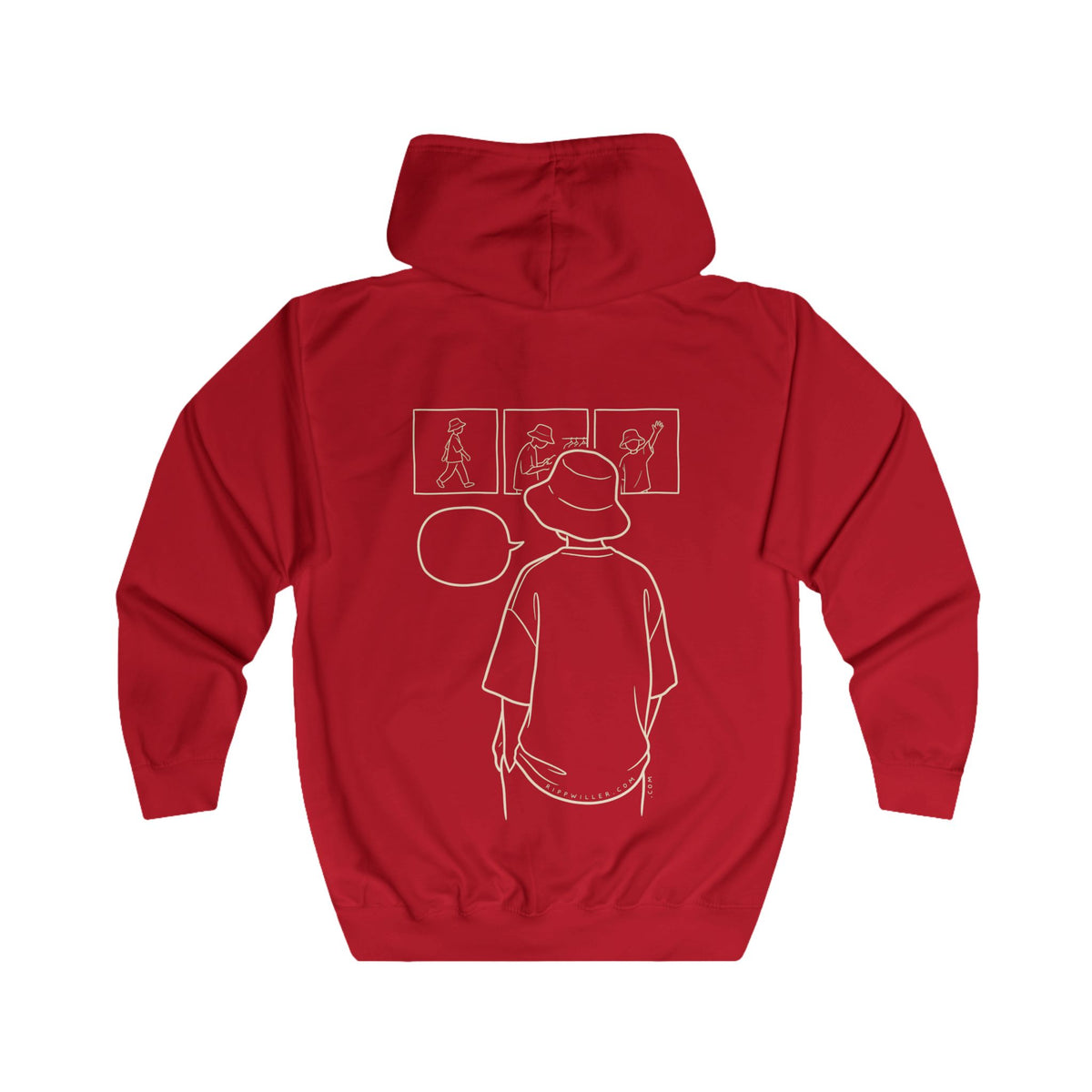 Rippwiller Bucket Kid Night Zip Hoodie