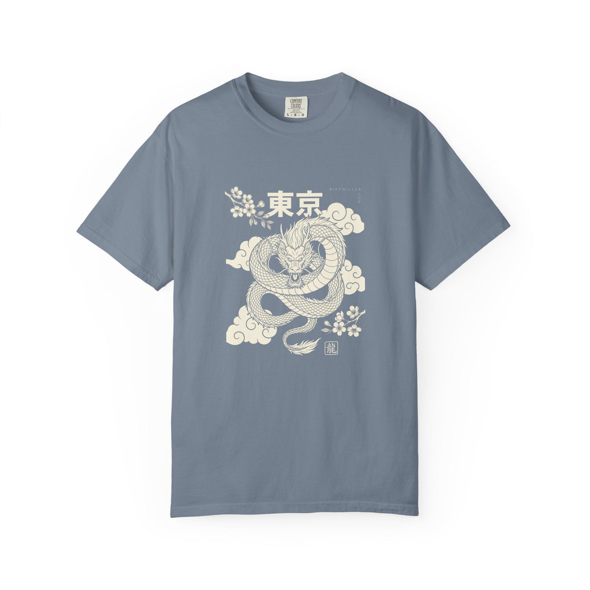 T-shirt Rippwiller Green Dragon Night