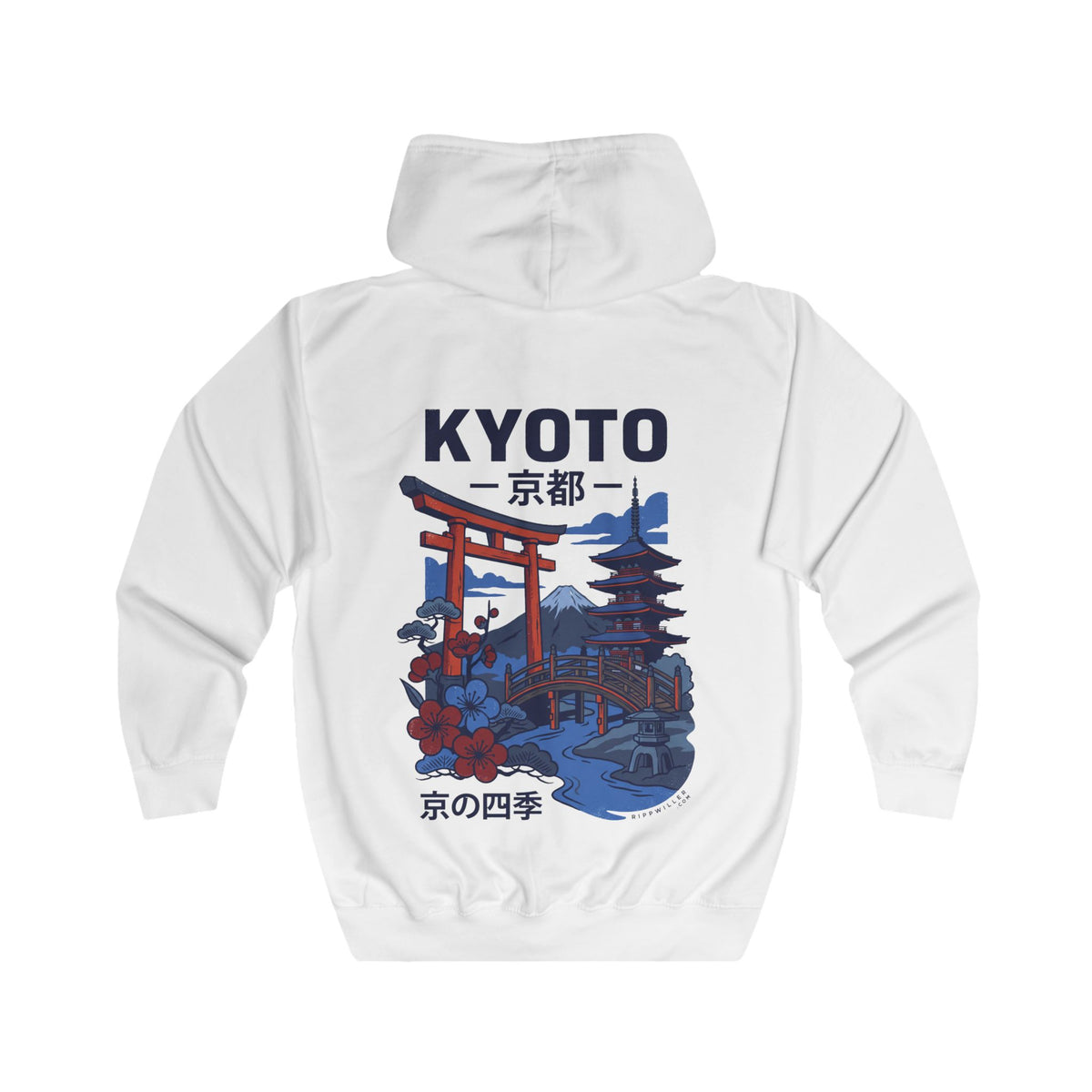 Rippwiller Kyoto Scenes Zip Hoodie