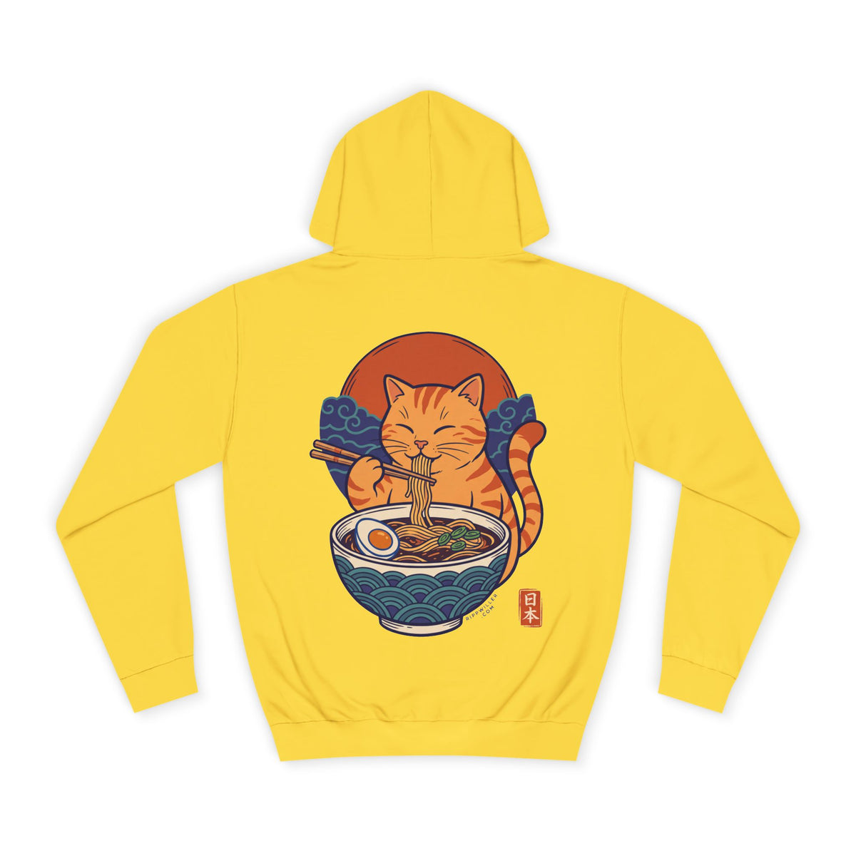 Rippwiller Ramen Cat Hoodie