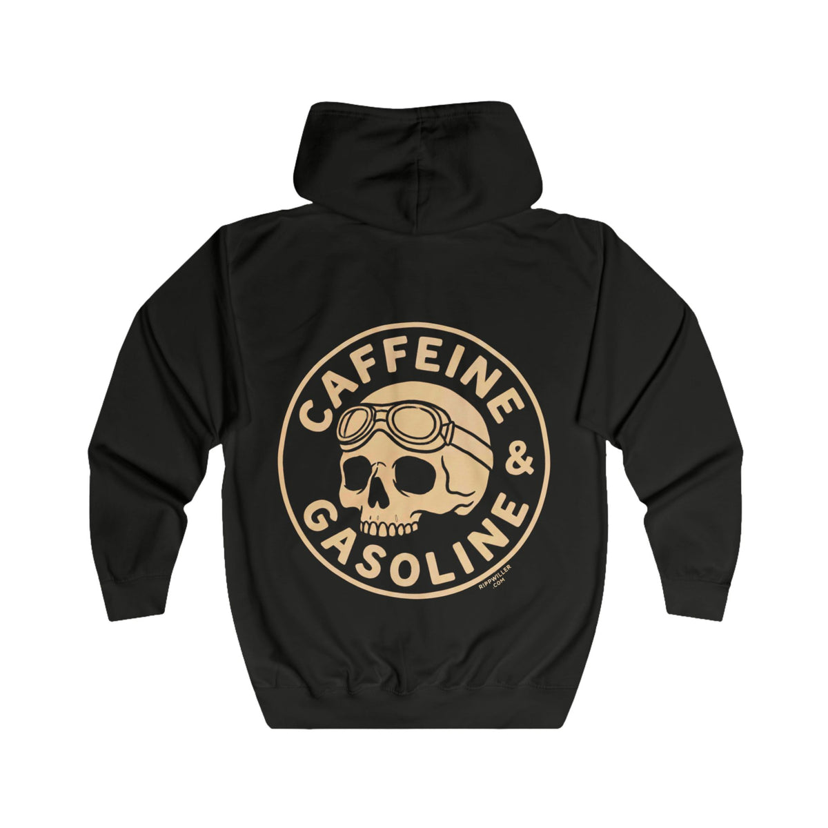 Rippwiller Caffeine and Gasoline Night Zip Hoodie