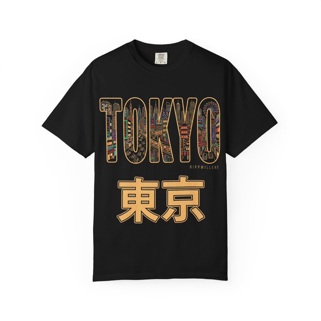 Rippwiller Tokyo Skyline Night Tee