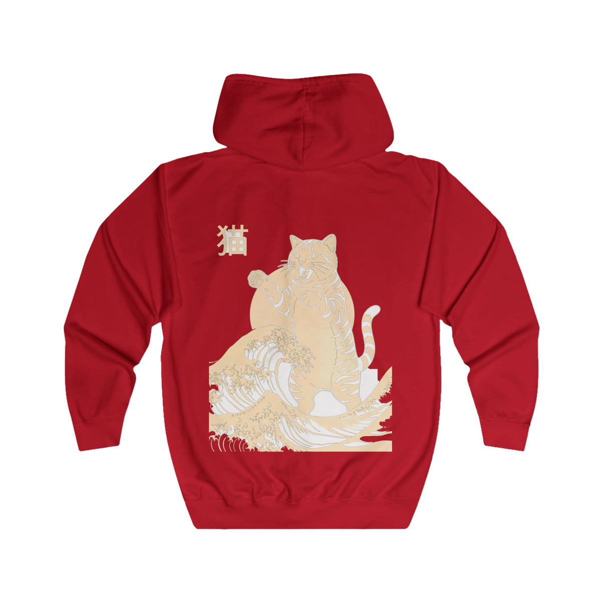 Rippwiller Kaiju Cat Night Zip Hoodie
