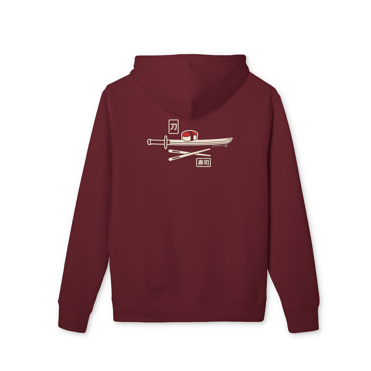 Rippwiller Swords and Sushi Night Hoodie