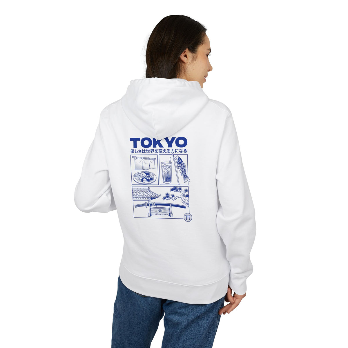 Rippwiller Tokyo Blue Hoodie