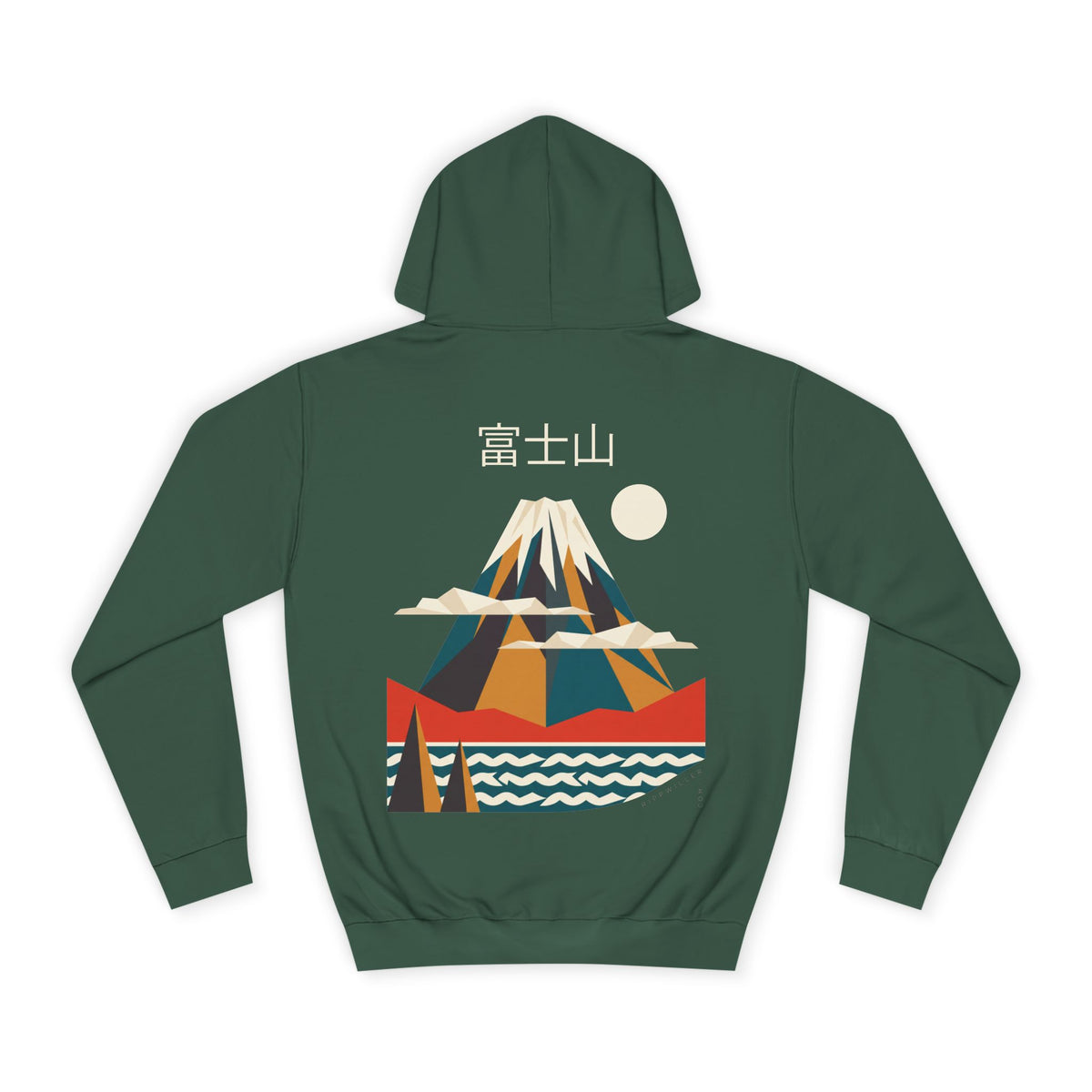 Rippwiller Fuji Poster Night Hoodie