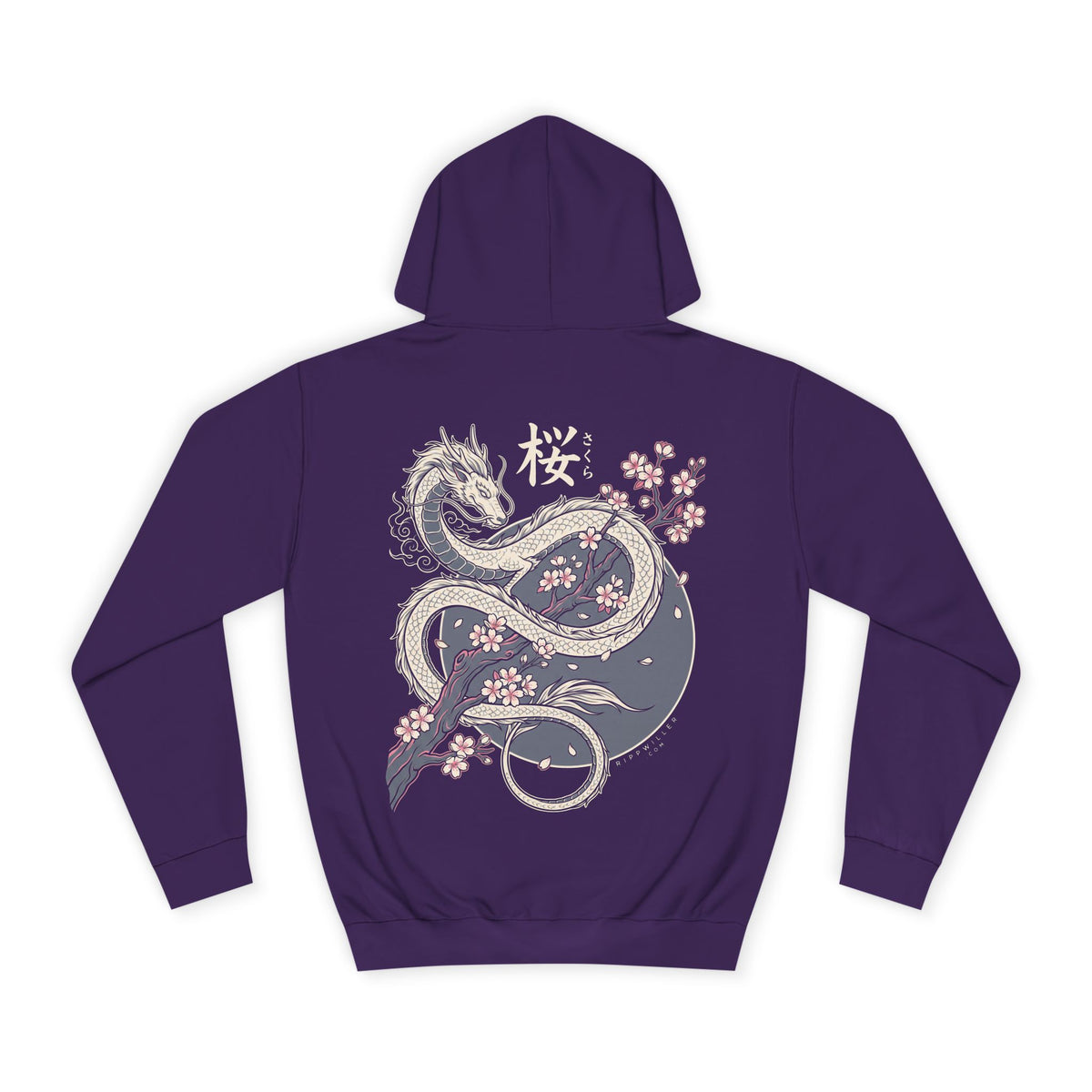 Rippwiller Moon Dragon Night Hoodie