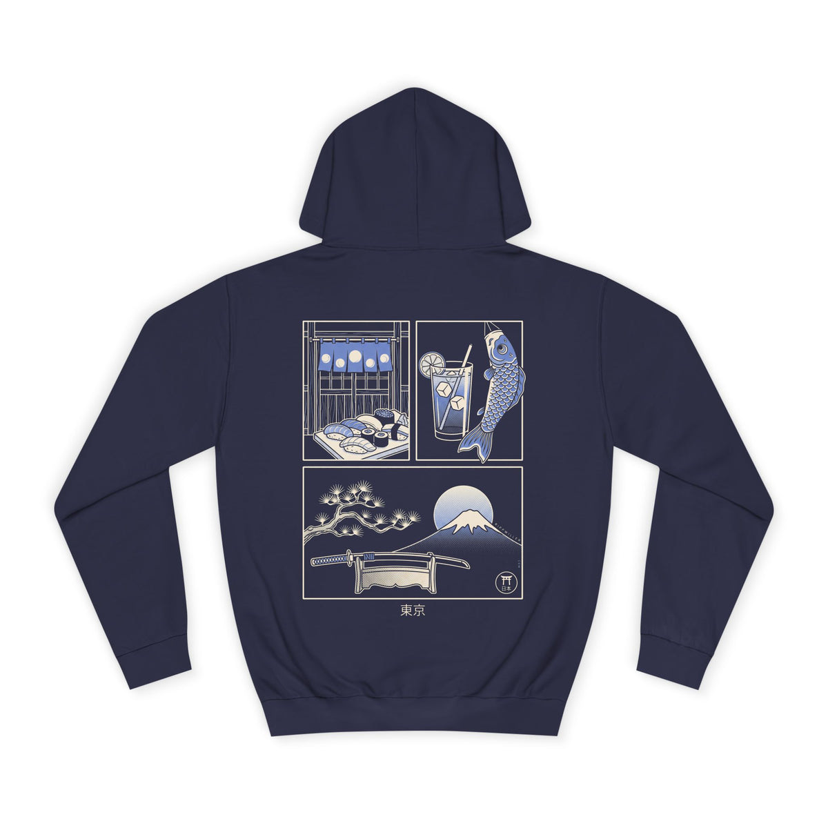 Rippwiller Tokyo Panels Night Hoodie