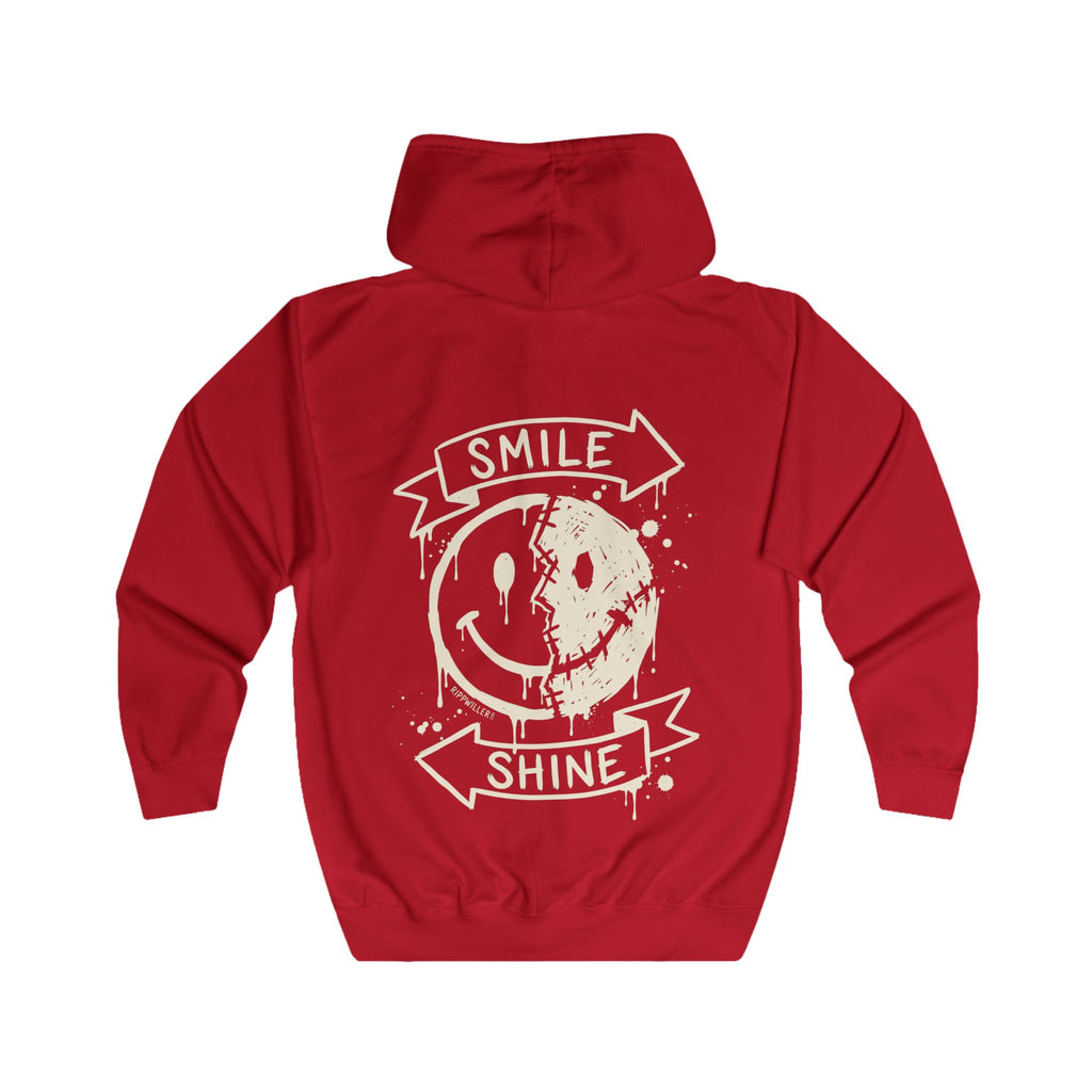 Rippwiller Smile Shine Night Zip Hoodie