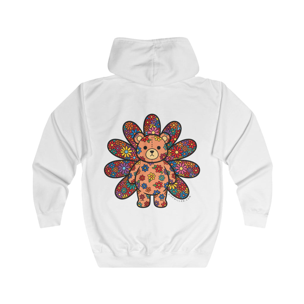 Rippwiller Flower Bear Zip Hoodie