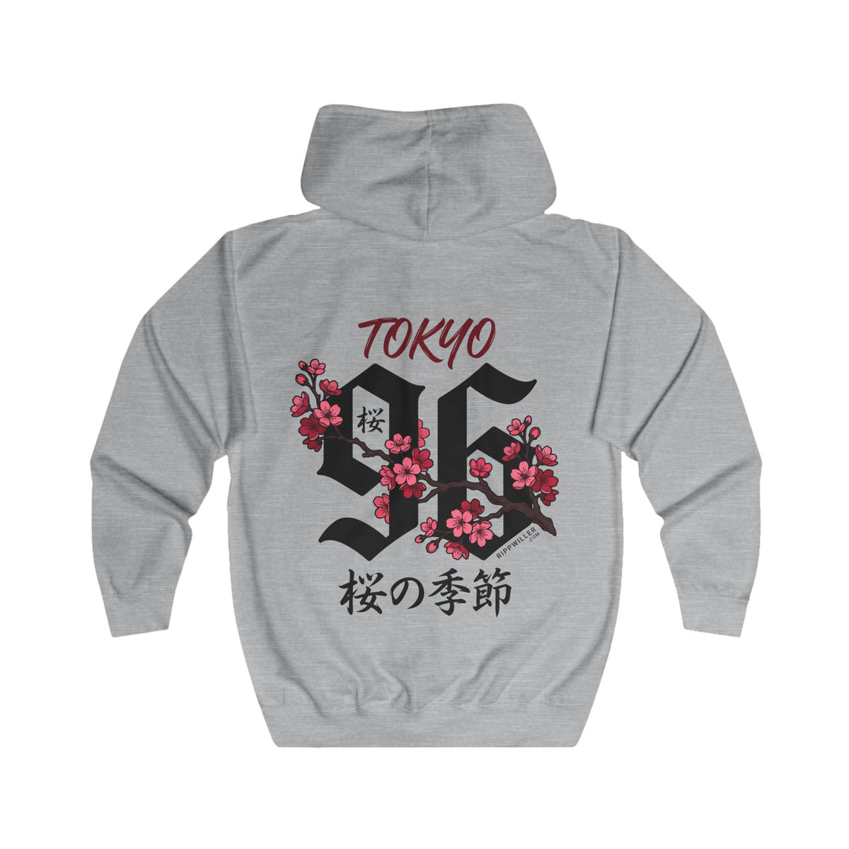 Rippwiller Sakura 96 Zip Hoodie