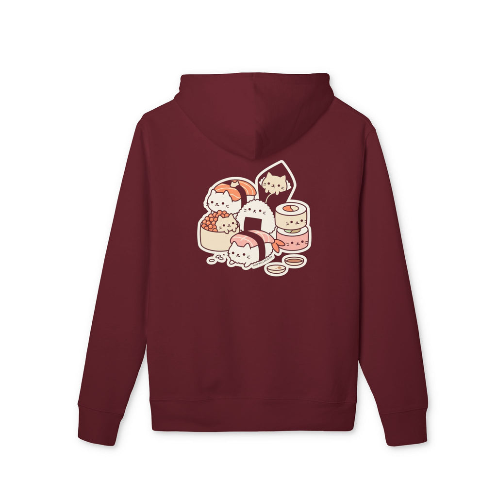 Rippwiller Sushi Cats Night Hoodie