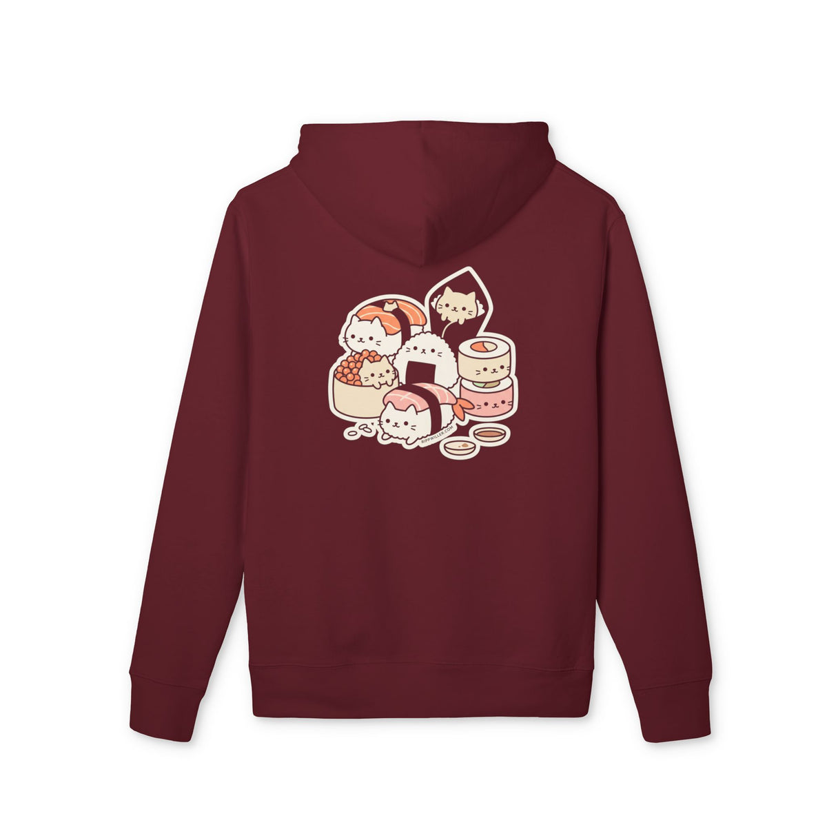 Rippwiller Sushi Cats Night Hoodie