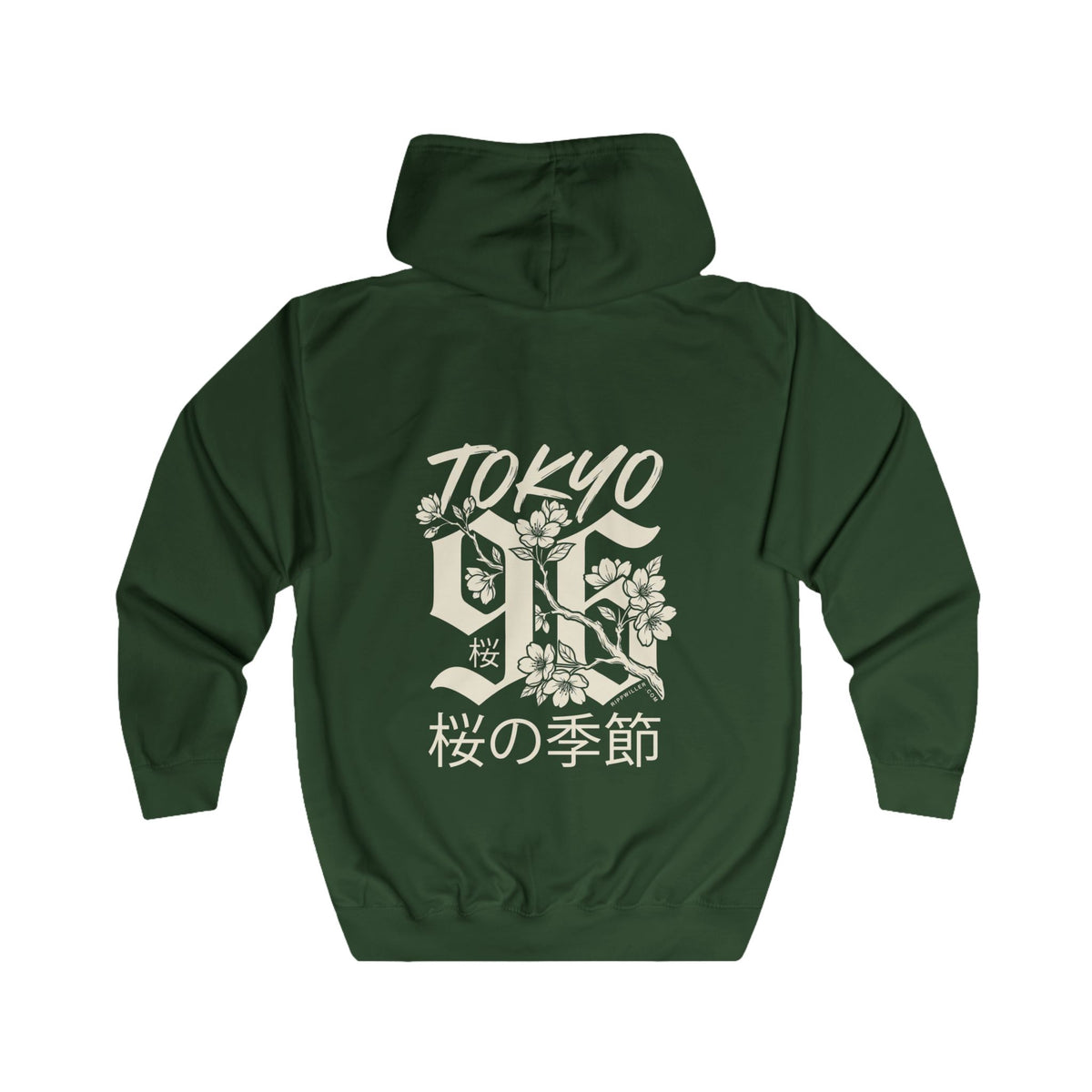 Rippwiller Sakura 96 Night Zip Hoodie