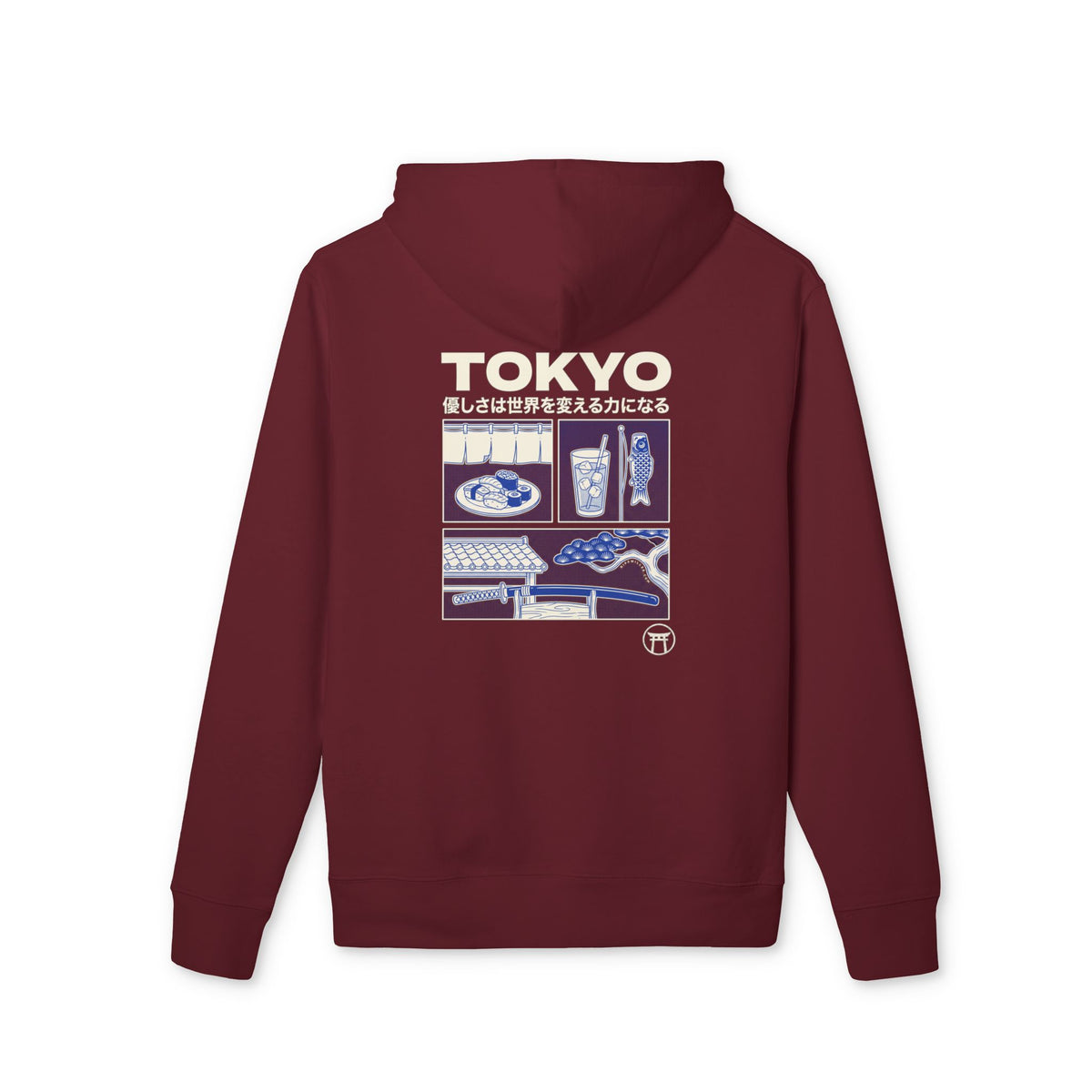 Rippwiller Tokyo Blue Night Hoodie