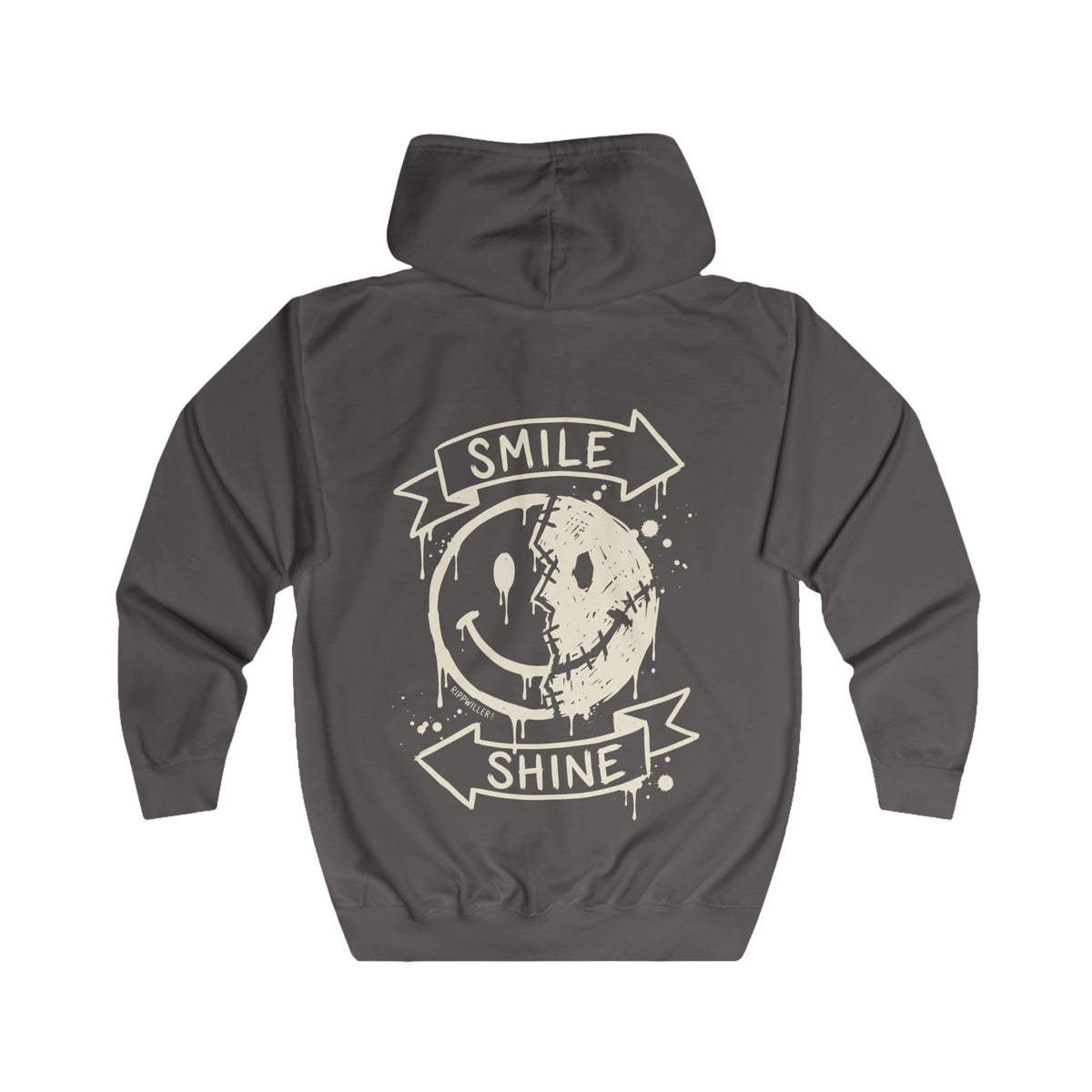 Rippwiller Smile Shine Night Zip Hoodie