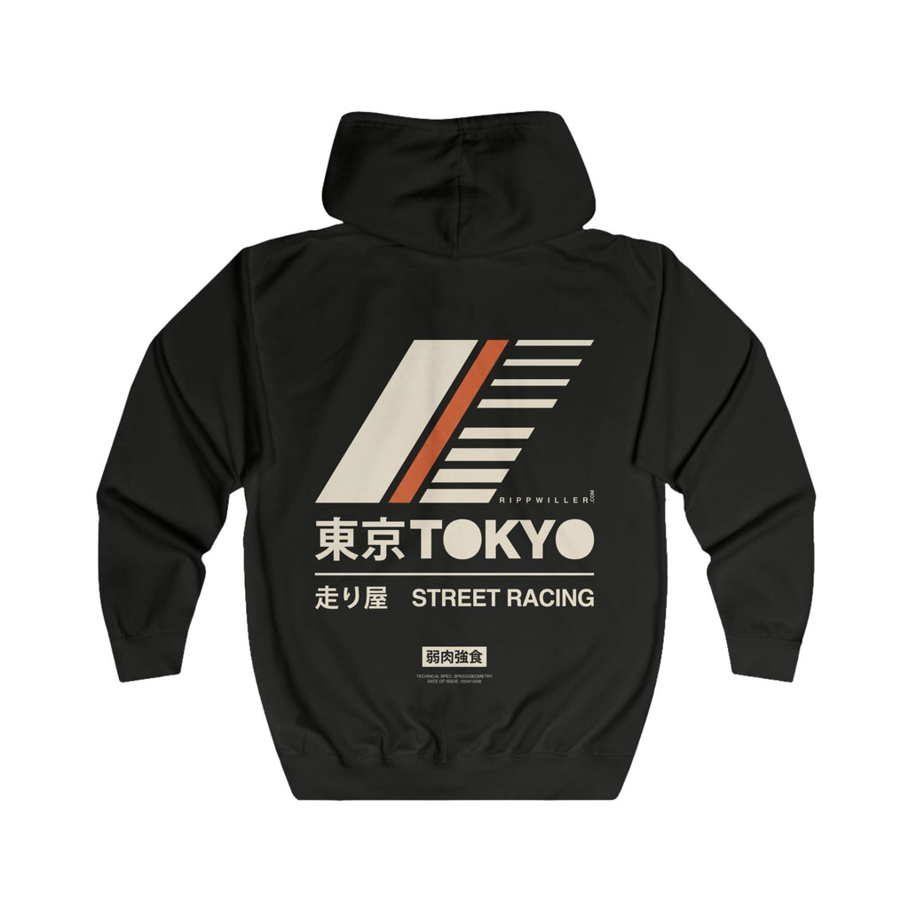 Rippwiller Street Racing Night Zip Hoodie