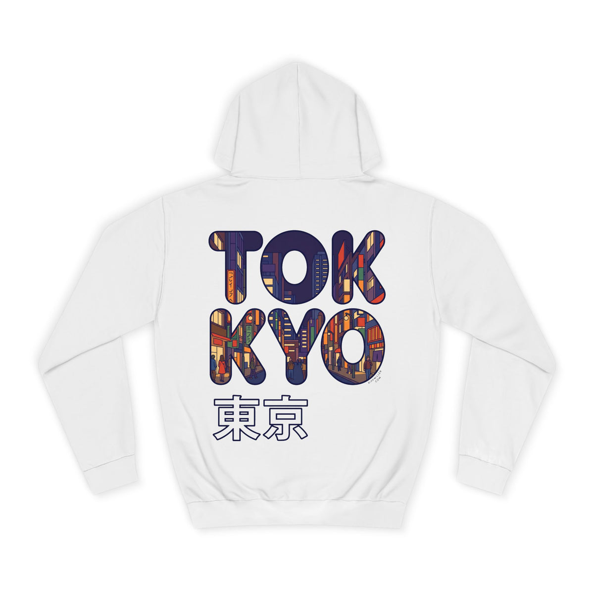 Rippwiller Tokyo Skyline Hoodie