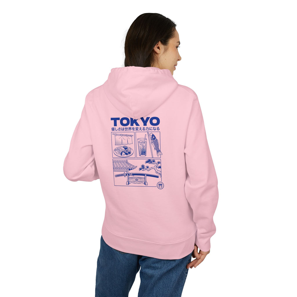 Rippwiller Tokyo Blue Hoodie