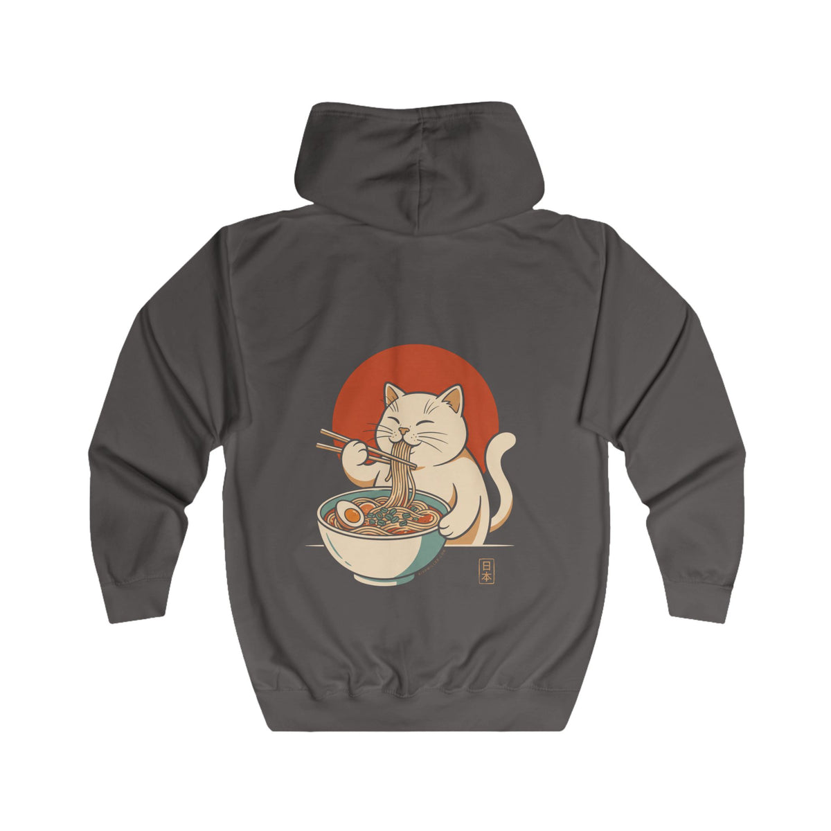 Rippwiller Ramen Cat Night Zip Hoodie