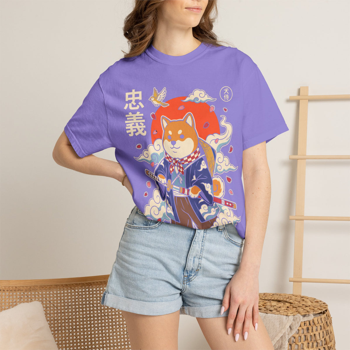 Rippwiller Loyal Shiba Night Tee