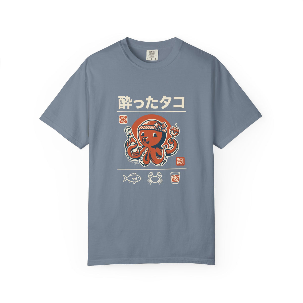 T-shirt Rippwiller Drunken Octopus Night