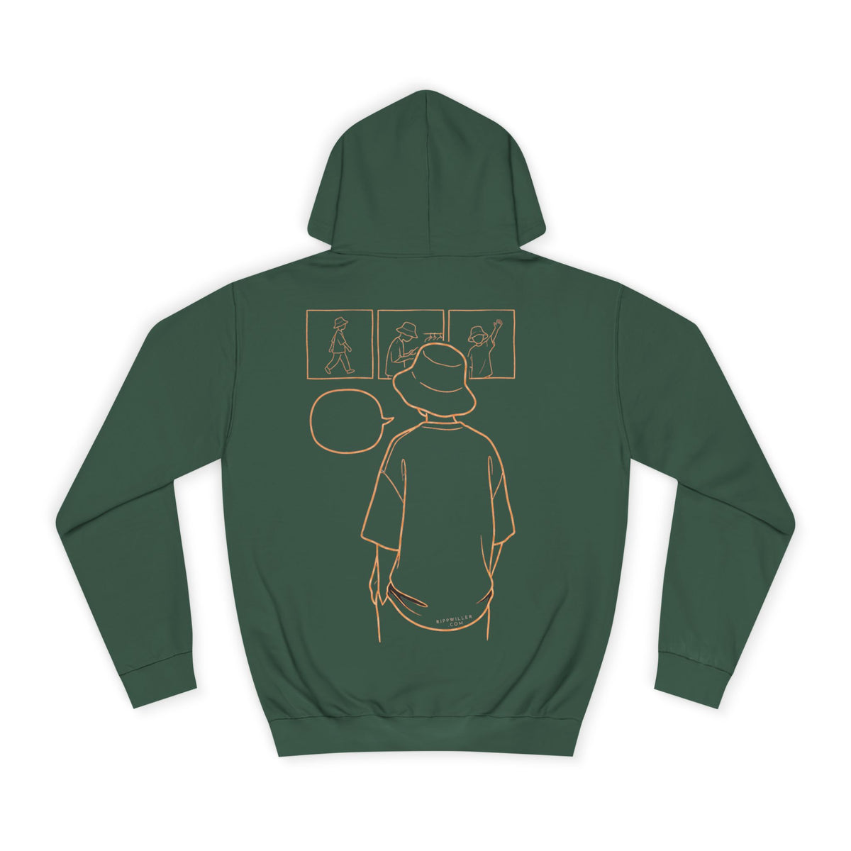 Rippwiller Bucket Kid Night Hoodie