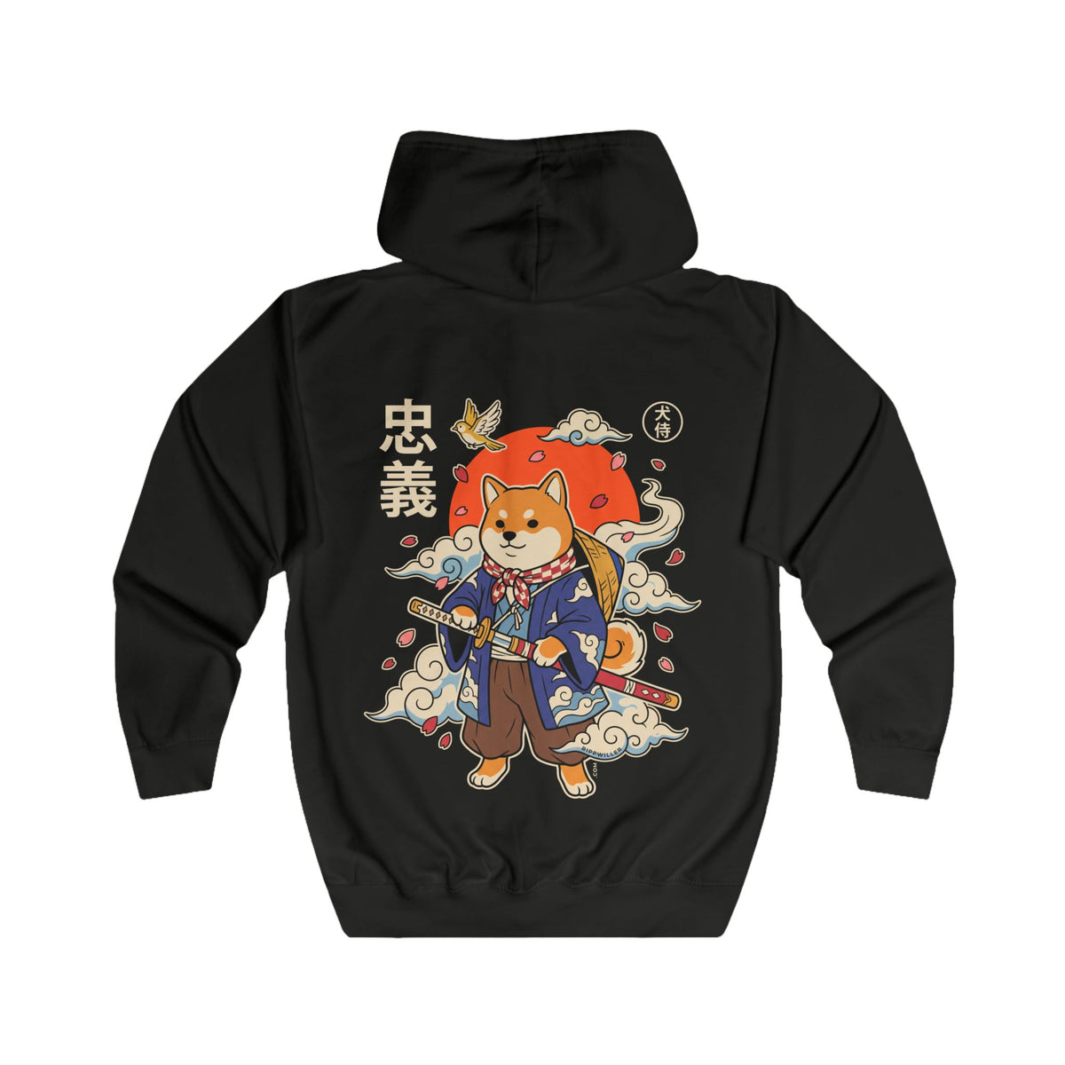 Rippwiller Loyal Shiba Night Zip Hoodie