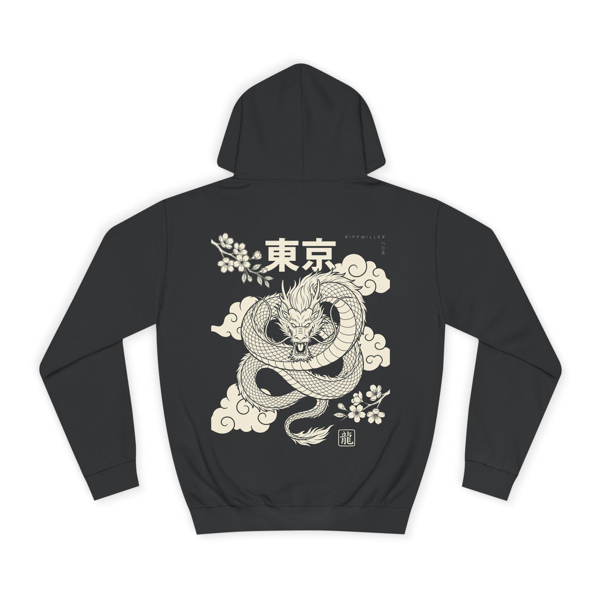 Rippwiller Green Dragon Night Hoodie