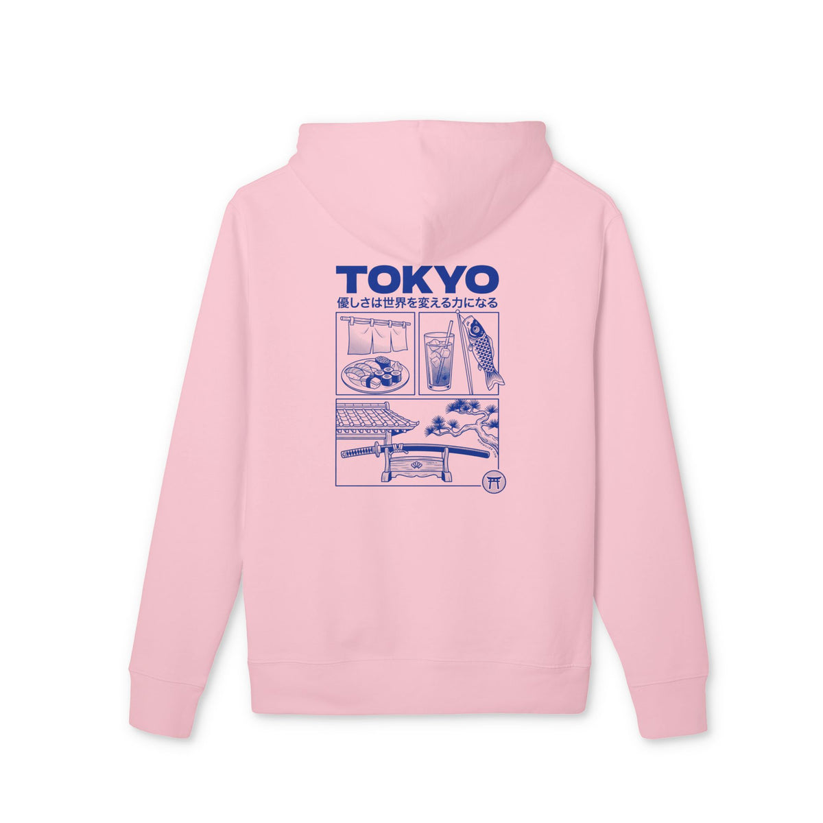 Rippwiller Tokyo Blue Hoodie