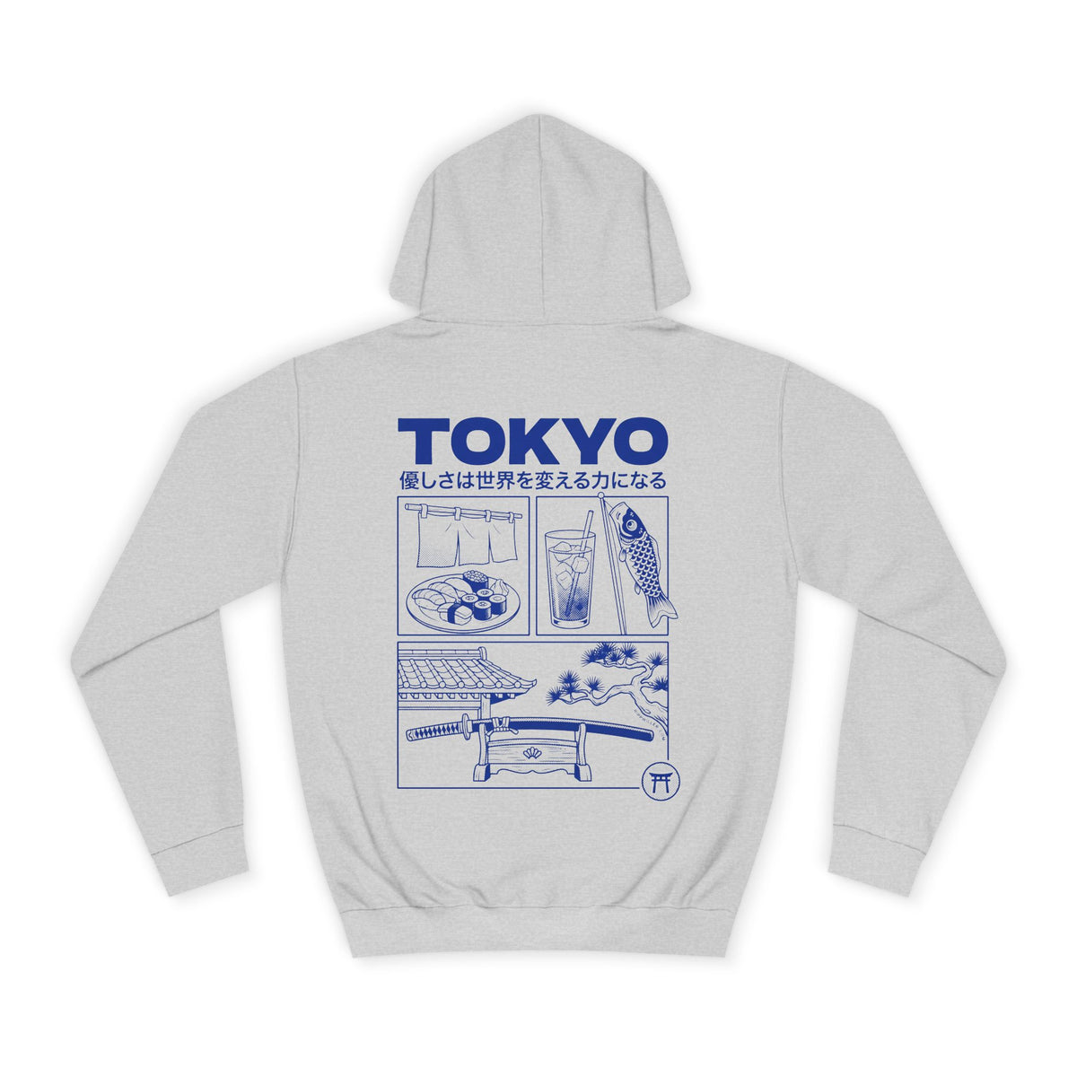 Rippwiller Tokyo Blue Hoodie