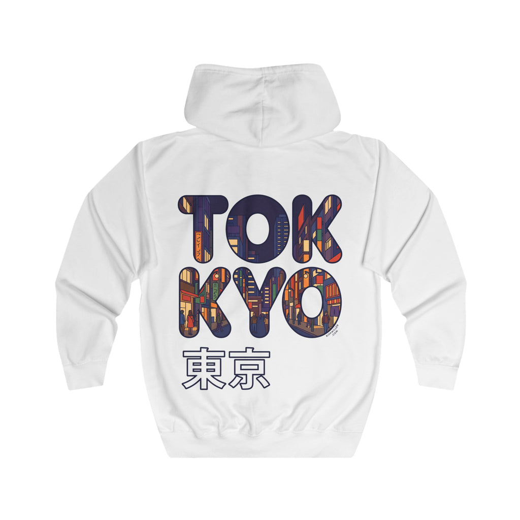 Rippwiller Tokyo Skyline Zip Hoodie